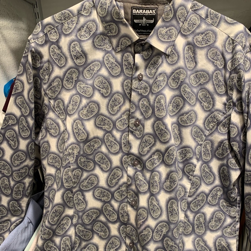Barbas button up dress shirt